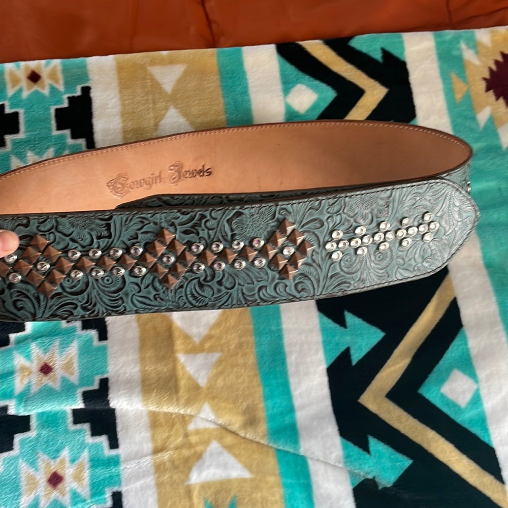 Rhinestone belt